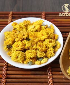 Trà hoa cúc vàng sấy nguyên bông Satoso - Ảnh 6