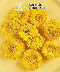 Trà hoa Hoàng Cúc sấy nguyên bông Satoso hỗ trợ giảm stress và cải thiện giấc ngủ