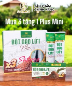 [MUA 3 TẶNG COMBO] Bột gạo lứt PLUS X3 và Trà lá nam Như Ý hỗ trợ giảm cân giúp cơ thể nhẹ nhàng - Ảnh 5