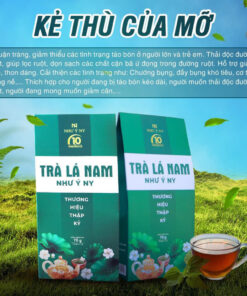 Trà Lá Nam Như Ý - giúp detox cơ thể, giảm mỡ, giảm cân chính hãng hộp 10 gói - Ảnh 6
