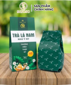 Trà Lá Nam Như Ý hỗ trợ nhuận tràng, tốt cho hệ tiêu hóa, đánh bay mỡ bụng, giảm cân hiệu quả SATOSO hộp 84g