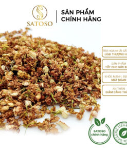 Hoa nhài sấy khô SATOSO sạch thơm hỗ trợ sức khoẻ