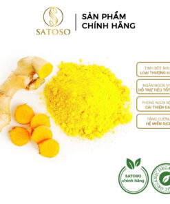 Tinh bột nghệ vàng thượng hạng tốt cho sức khỏe, đẹp da SATOSO