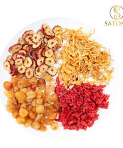 Trà Đông Trùng Tứ Vị SATOSO Hỗ Trợ Giảm Mệt Mỏi, Bồi Bổ Cơ Thể - Ảnh 2