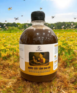 Nước Tắm Dao Đỏ SATOSO Chăm Sóc Cơ Thể Mẹ Sau Sinh Chai 500ml - Ảnh 2