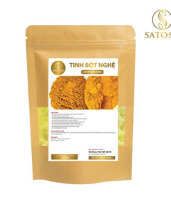 Tinh bột nghệ vàng thượng hạng tốt cho sức khỏe, đẹp da SATOSO - Ảnh 3