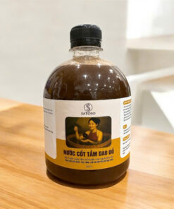 Nước Tắm Dao Đỏ SATOSO Chăm Sóc Cơ Thể Mẹ Sau Sinh Chai 500ml - Ảnh 3