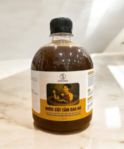 Nước Tắm Dao Đỏ SATOSO Chăm Sóc Cơ Thể Mẹ Sau Sinh Chai 500ml - Ảnh 4
