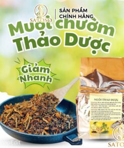 Muối Chườm Bụng Thảo Mộc SATOSO Hỗ Trợ Phục Hồi Sau Sinh