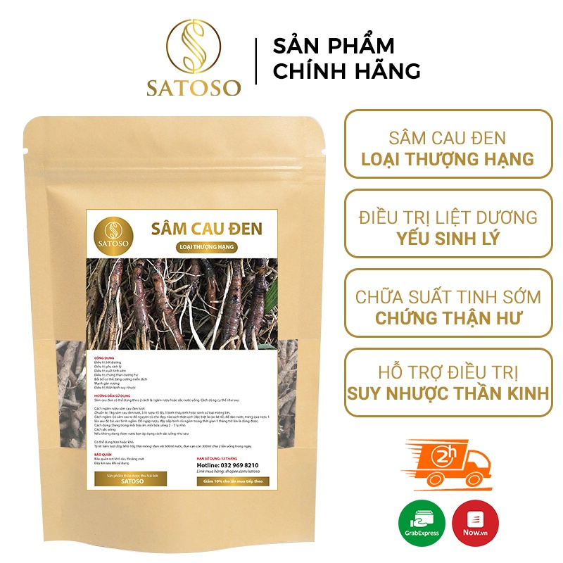 Sâm Cau Đen Khô SATOSO - Ảnh 9