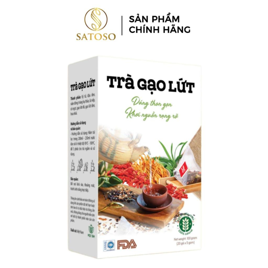 Trà Gạo Lứt Mix 8 Vị Mộc Tâm