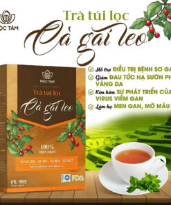 Lợi ích của trà cà gai leo an xoa Mộc Tâm đối với sức khỏe gan
