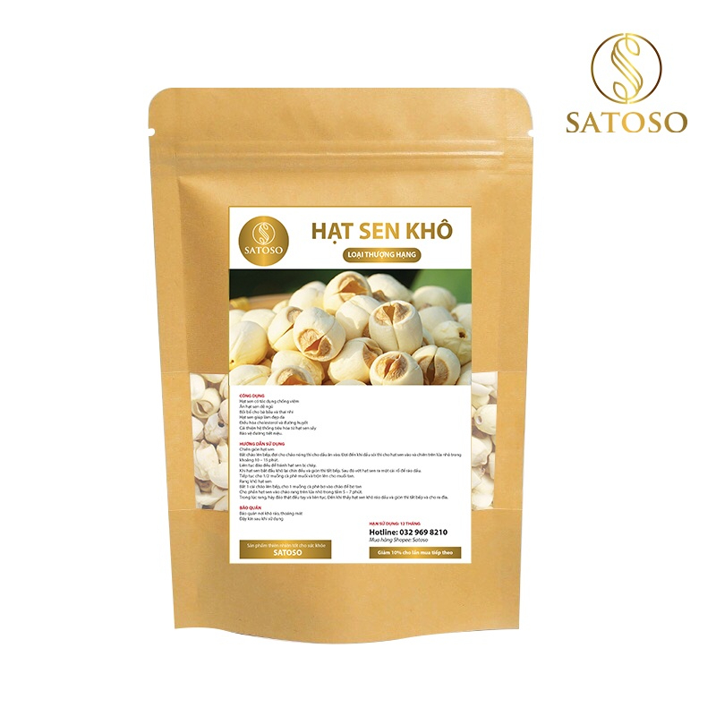 Hạt Sen Khô SATOSO - Ảnh 3