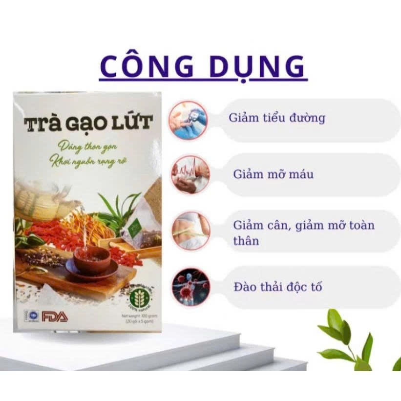 Trà Gạo Lứt Mix 8 Vị Mộc Tâm - Ảnh 4