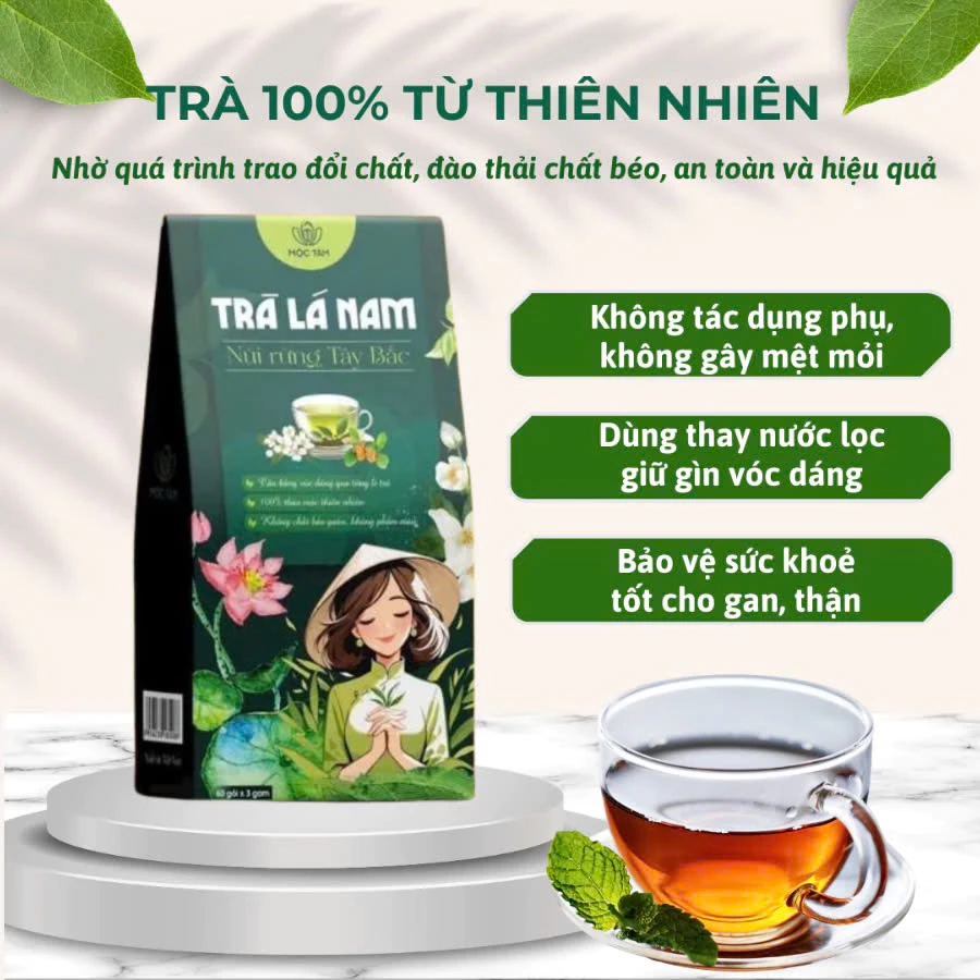 Trà Lá Nam Mộc Tâm SATOSO - Ảnh 3