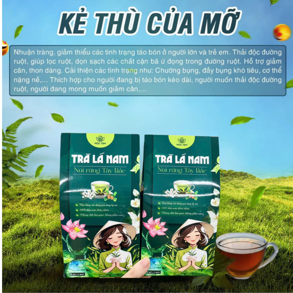 Trà Lá Nam Mộc Tâm SATOSO - Ảnh 2
