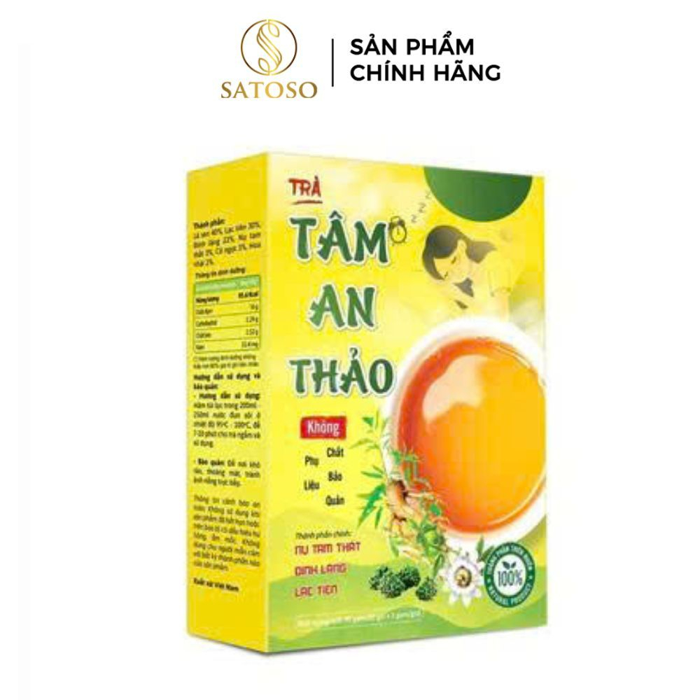 Trà Tâm An Thảo Mộc Tâm - Hỗ Trợ Cải Thiện Chất Lượng Giấc Ngủ - Ảnh 2