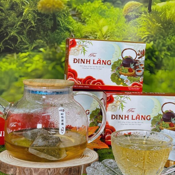 Trà Đinh Lăng túi lọc Mộc Tâm - Ảnh 5