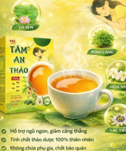 Trà Tâm An Thảo Mộc Tâm - Hỗ Trợ Cải Thiện Chất Lượng Giấc Ngủ - Ảnh 4