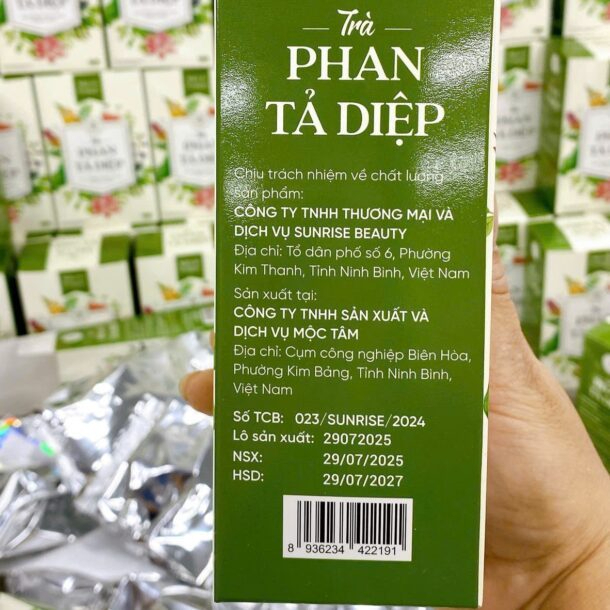 Trà Phan Tả Diệp túi lọc Mộc Tâm - Ảnh 6