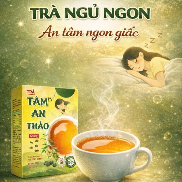 Trà Tâm An Thảo Mộc Tâm - Hỗ Trợ Cải Thiện Chất Lượng Giấc Ngủ - Ảnh 5