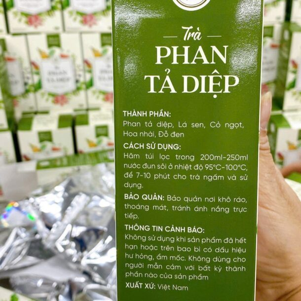 Trà Phan Tả Diệp túi lọc Mộc Tâm - Ảnh 5