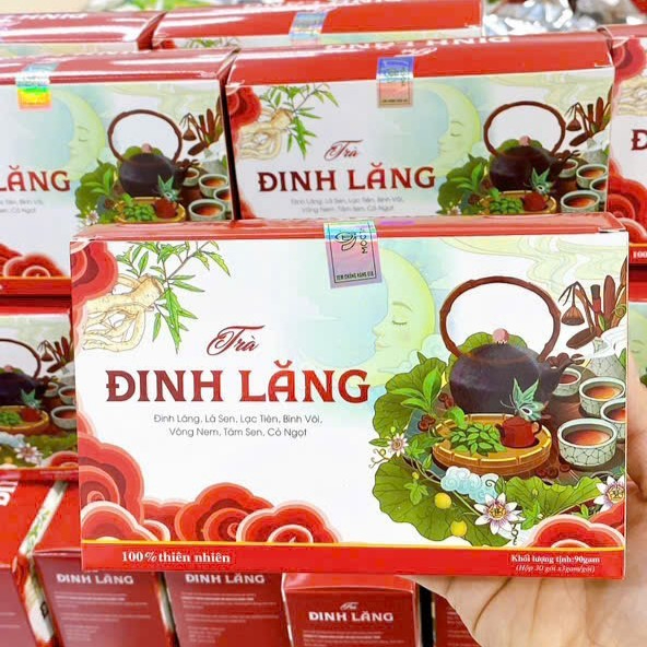 Trà Đinh Lăng túi lọc Mộc Tâm - Ảnh 3