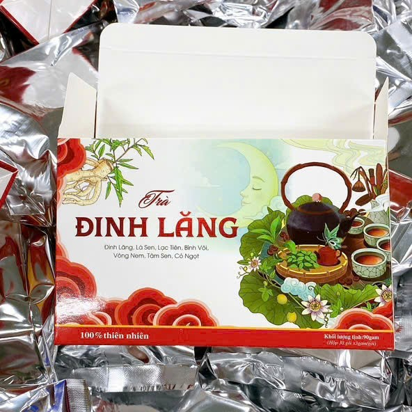 Trà Đinh Lăng túi lọc Mộc Tâm - Ảnh 7