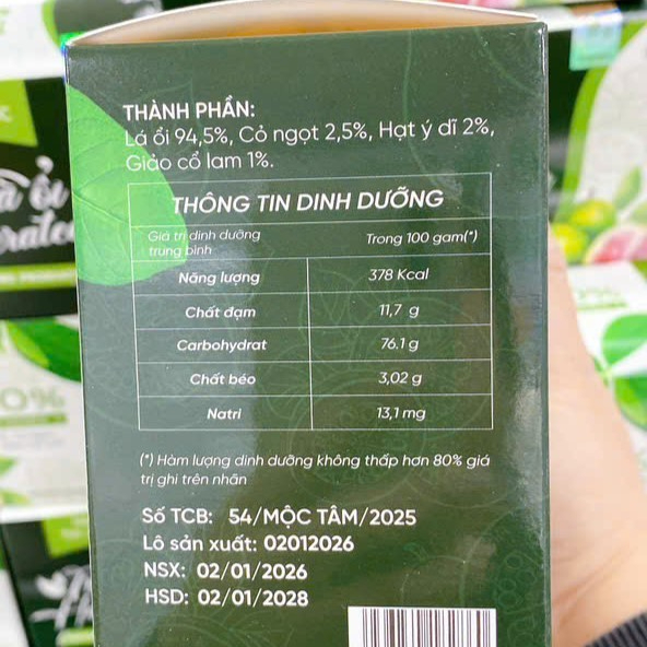 Trà lá ổi non Mộc Tâm - Ảnh 5