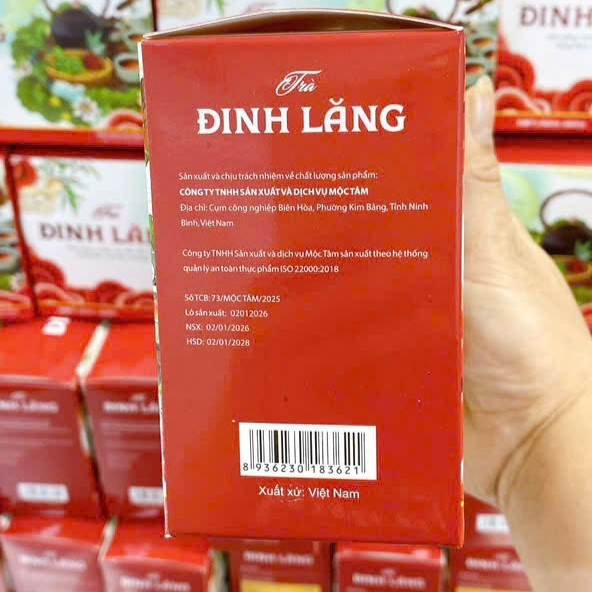 Trà Đinh Lăng túi lọc Mộc Tâm - Ảnh 10