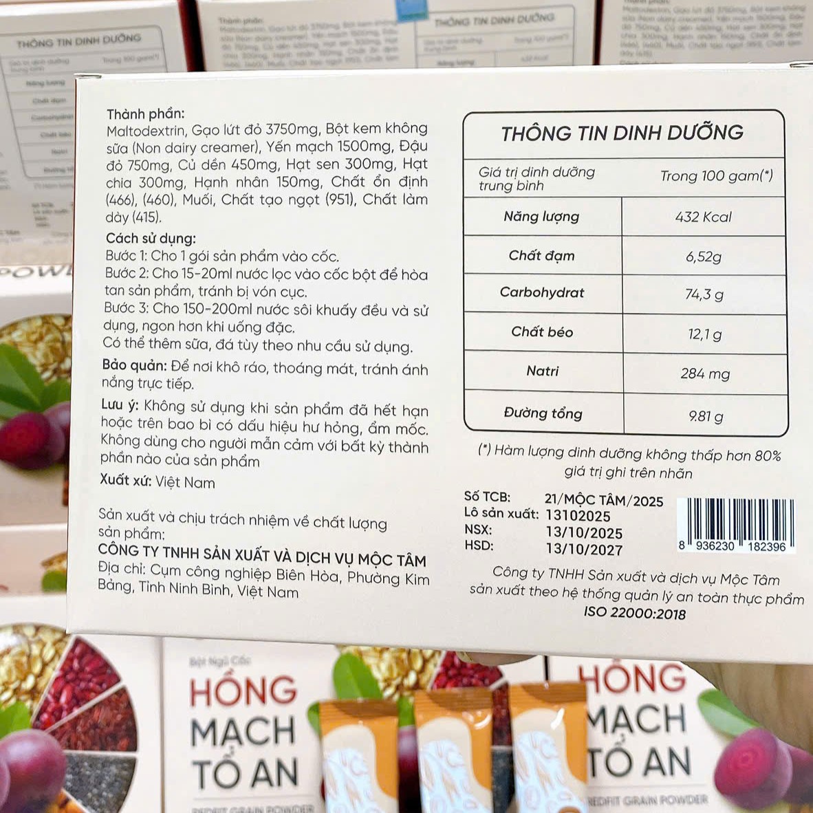 Ngũ Cốc Hồng Mạch Tố An Mộc Tâm - Ảnh 6