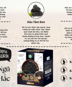 Bột Ngũ Cốc Ngũ Hắc Mộc Tâm - Ảnh 7
