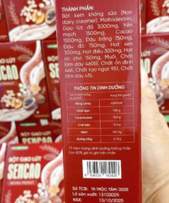 Bột Ngũ Cốc SENCAO Mộc Tâm - Ảnh 2