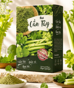 Bột Cần Tây Mộc Tâm - Hỗ Trợ Giữ Dáng, Đẹp Da, Thức Uống Thanh Mát Mỗi Ngày