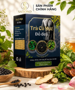 Trà Cỏ Mực Đỗ Đen Túi Lọc Mộc Tâm - Hỗ Trợ Bổ Thận Tráng Dương, Giảm Tiểu Đêm (hôp 30 túi lọc) - Ảnh 3