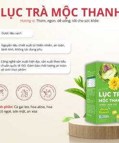 Lục Trà Mộc Thanh (Atiso, Hoa Cúc) Mộc Tâm hỗ trợ thanh lọc cơ thể, giảm nóng trong (hộp 30 túi lọc) - Ảnh 5