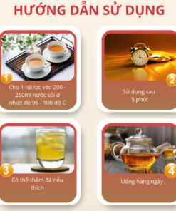 Lục Trà Mộc Thanh (Atiso, Hoa Cúc) Mộc Tâm hỗ trợ thanh lọc cơ thể, giảm nóng trong (hộp 30 túi lọc) - Ảnh 7