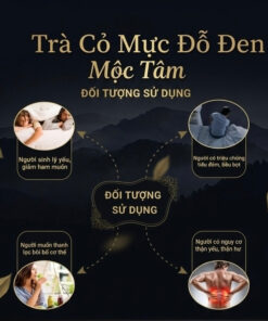 Trà Cỏ Mực Đỗ Đen Túi Lọc Mộc Tâm - Hỗ Trợ Bổ Thận Tráng Dương, Giảm Tiểu Đêm (hôp 30 túi lọc) - Ảnh 6