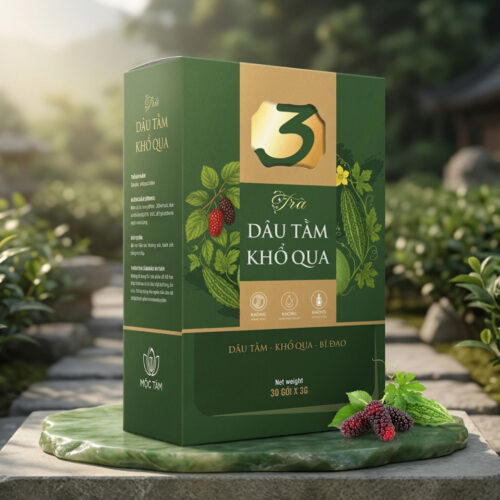 Trà Dâu Tằm Khổ Qua Mộc Tâm - thanh mát, dịu nhẹ, dễ uống túi lọc tiện lợi - Ảnh 2