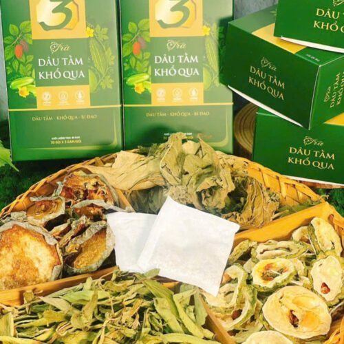 Trà Dâu Tằm Khổ Qua Mộc Tâm - thanh mát, dịu nhẹ, dễ uống túi lọc tiện lợi - Ảnh 5