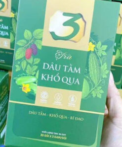 Trà Dâu Tằm Khổ Qua Mộc Tâm - thanh mát, dịu nhẹ, dễ uống túi lọc tiện lợi