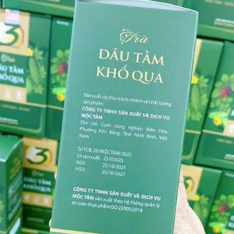 Trà Dâu Tằm Khổ Qua Mộc Tâm - thanh mát, dịu nhẹ, dễ uống túi lọc tiện lợi - Ảnh 8