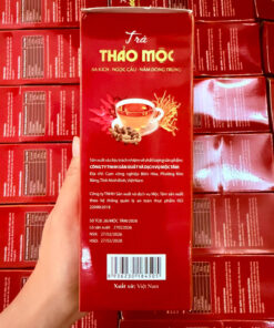 Trà Ba Kích Ngọc Cẩu Đông Trùng Mộc Tâm - trà thảo mộc thanh ngọt, thơm dịu, túi lọc tiện lợi - hộp 30 gói - Ảnh 6