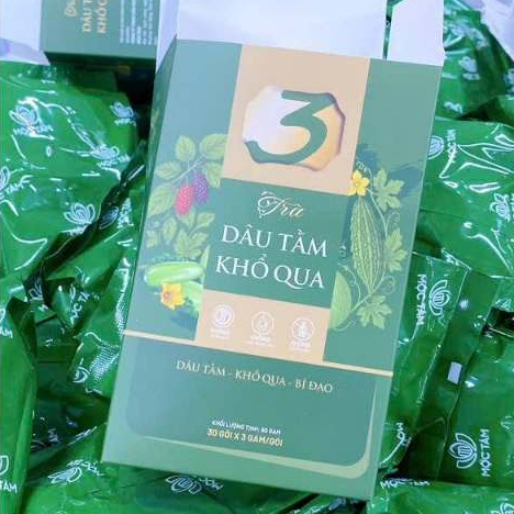 Trà Dâu Tằm Khổ Qua Mộc Tâm - thanh mát, dịu nhẹ, dễ uống túi lọc tiện lợi - Ảnh 3