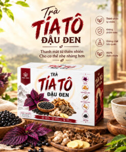Trà Tía Tô Đậu Đen Mộc Tâm