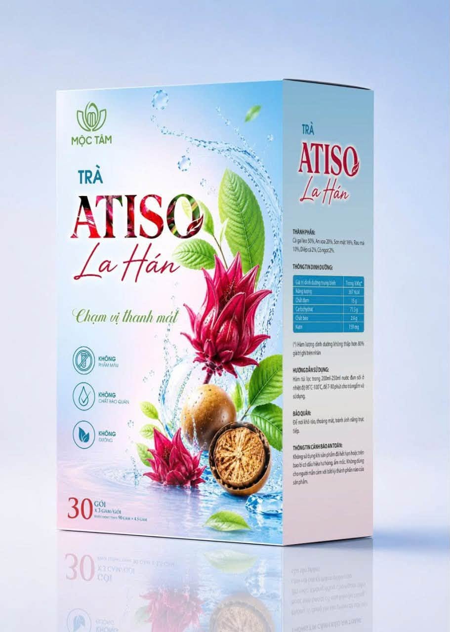 Trà Atiso La Hán Mộc Tâm - Ảnh 4