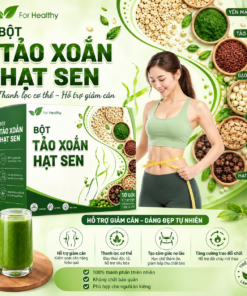Bột Tảo Xoắn Hạt Sen Mộc Tâm - Ảnh 3