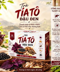 Trà Tía Tô Đậu Đen Mộc Tâm - Ảnh 3