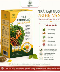 Trà Rau Mương Nghệ Vàng Mộc Tâm - thành phần
