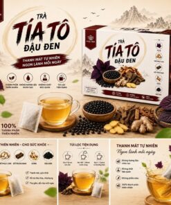 Trà Tía Tô Đậu Đen Mộc Tâm - Ảnh 4